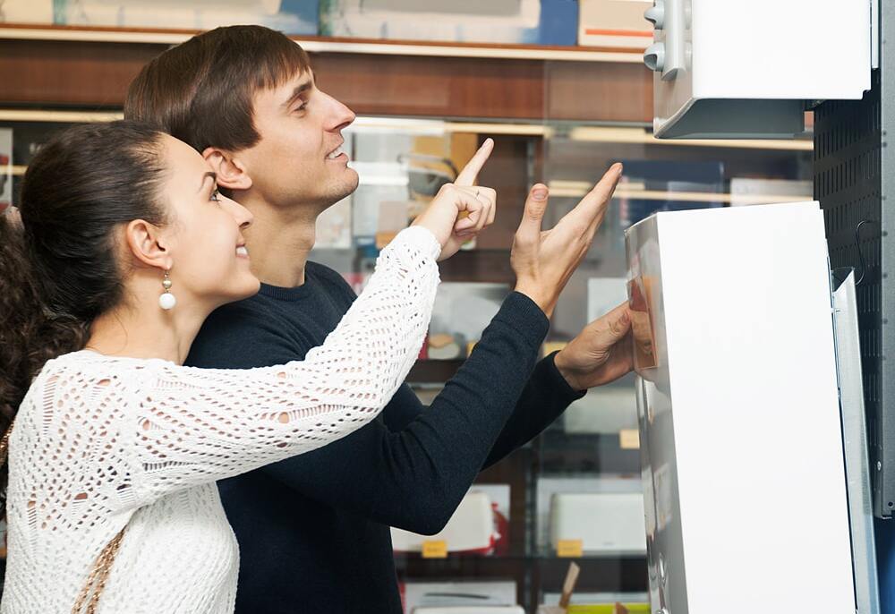 People searching for gas or electric boiler